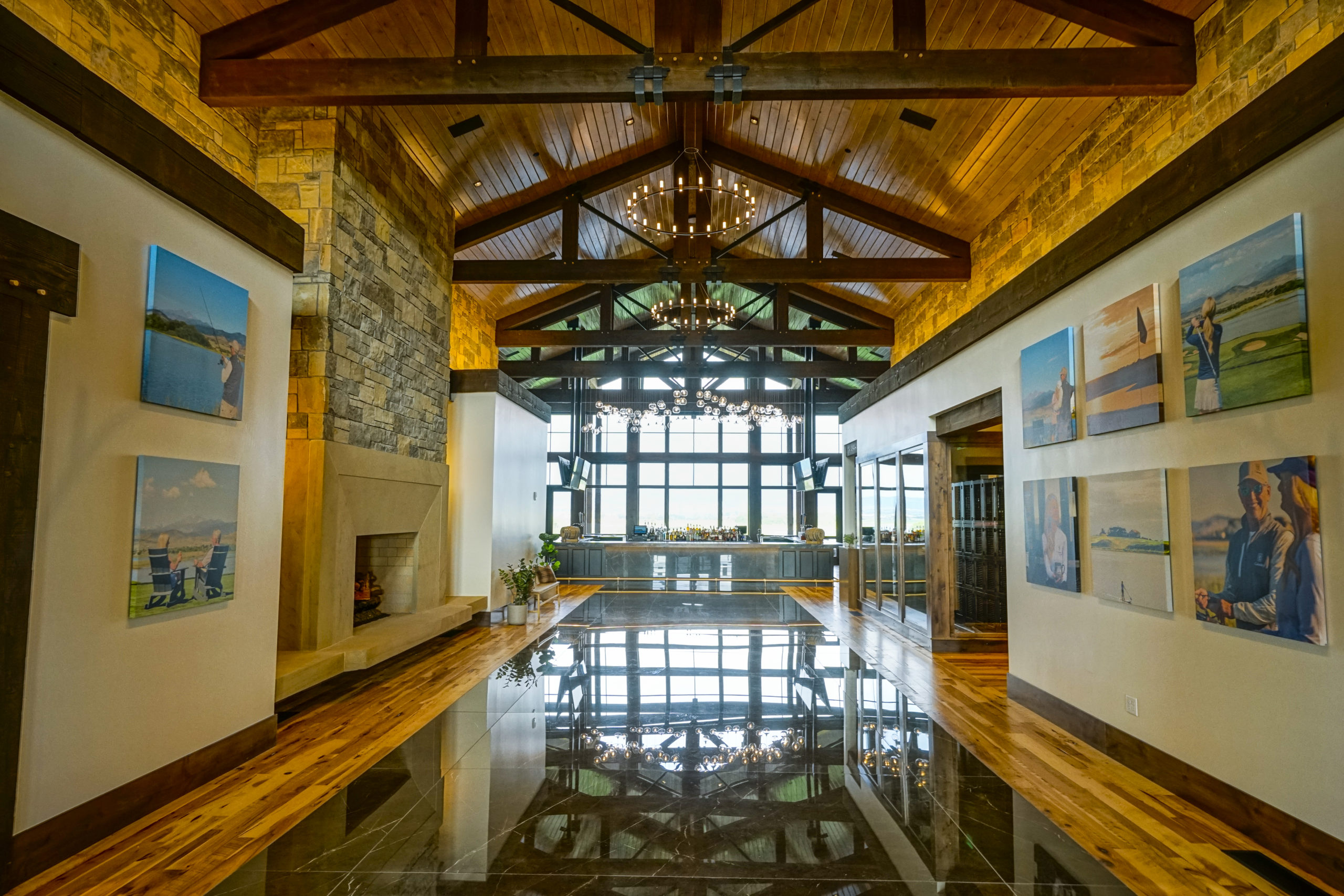 Clubhouse_Great_Hall_MAP Heron Lakes Community Berthoud, CO