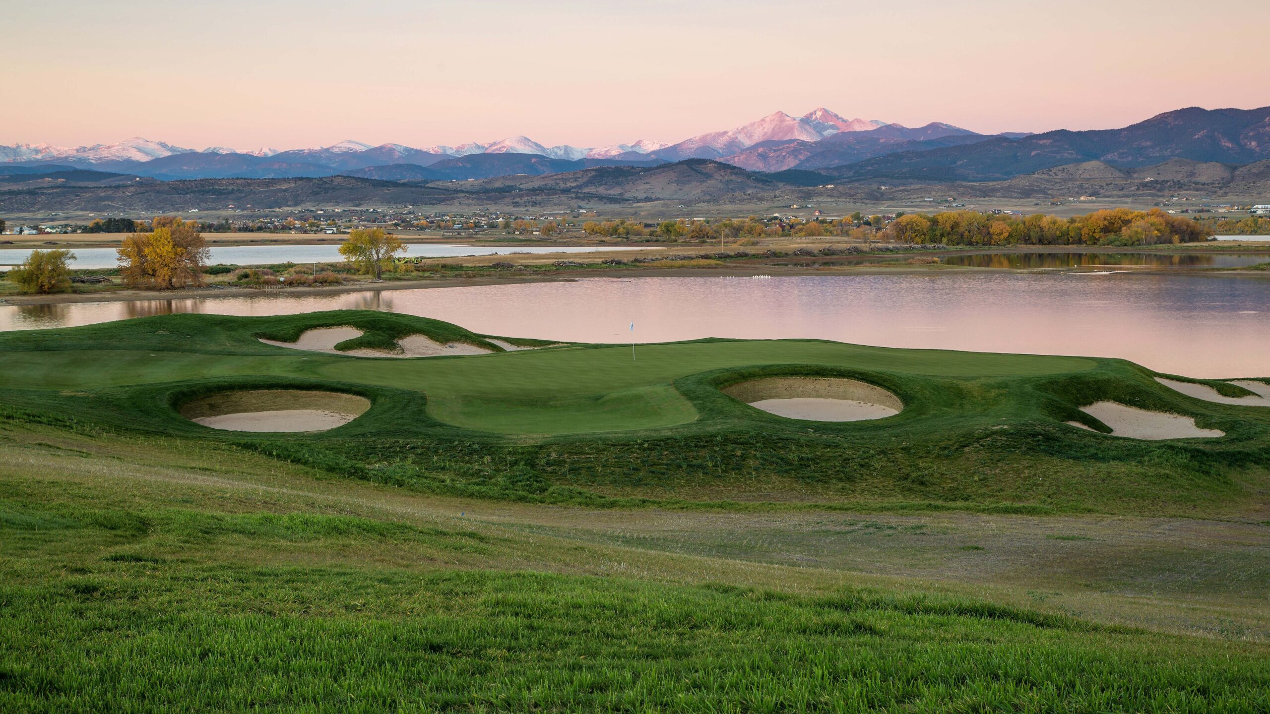 Hole 16 Center Stage Heron Lakes Community Berthoud, CO